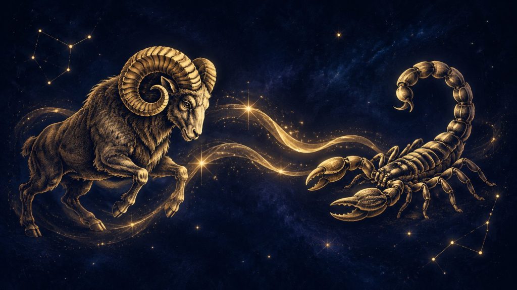 Совместимость: Овен и Скорпион