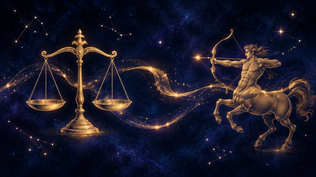 Совместимость: Весы и Стрелец